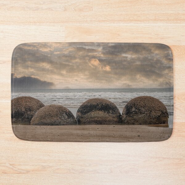Item preview, Famous Moeraki Boulders at sunset designed and sold by Photopat.