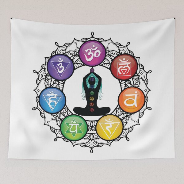 Item preview, Chakra Wheel Of Life #85 WBG designed and sold by serenaking.