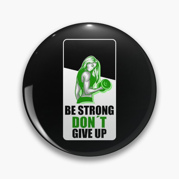 Item preview, Fitness shirt - BE STRONG DONT GIVE UP designed and sold by strokli.