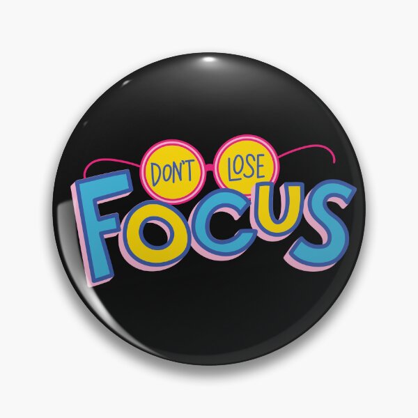 Item preview, Don't Lose Focus cool Typography  designed and sold by garniturex.