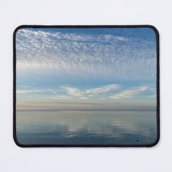 Item preview, Just me and the Birds - Calming Waterscape with Cloud Feathers designed and sold by Georgia Mizuleva.