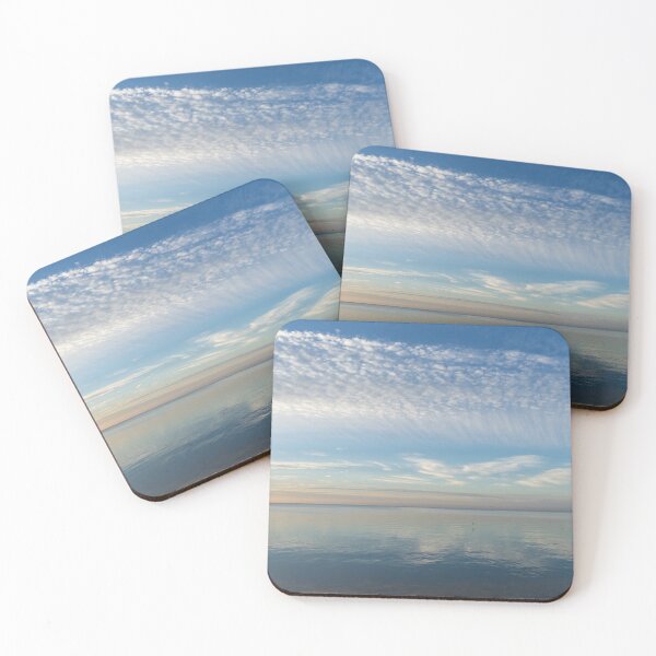 Item preview, Just me and the Birds - Calming Waterscape with Cloud Feathers designed and sold by Georgia Mizuleva.