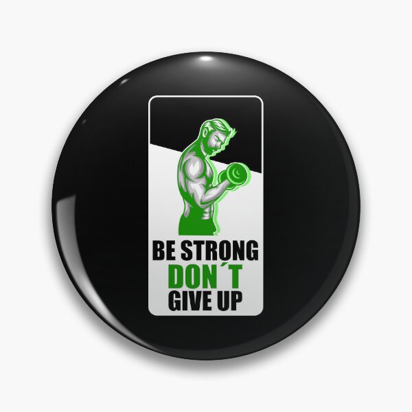 Item preview, Fitness shirt - BE STRONG DONT GIVE UP designed and sold by strokli.
