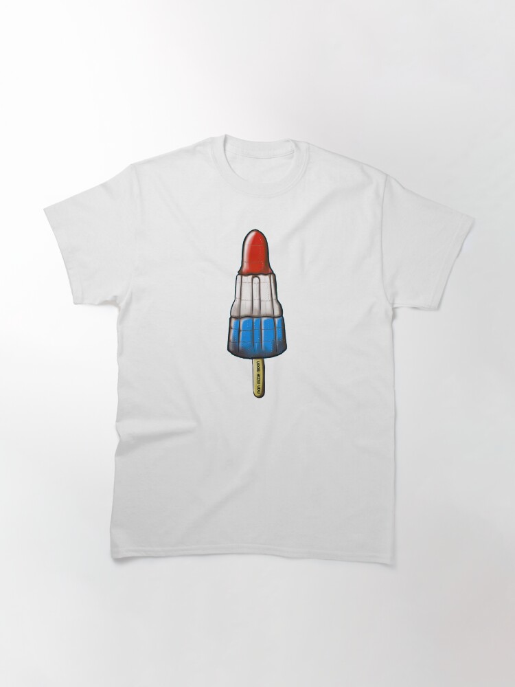 Thumbnail 3 of 7, Classic T-Shirt, Man Made Moon Rocket Lolly designed and sold by ManMadeMoon.