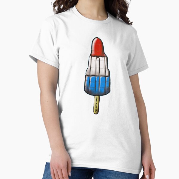 Man Made Moon Rocket Lolly Classic T-Shirt
