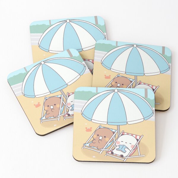 Item preview, Baby Couple Dudu On The Beach Summer Vibe designed and sold by geniustremen.