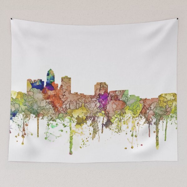 Item preview, Des Moines, Colorado Skyline designed and sold by Marlene Watson-Hall.