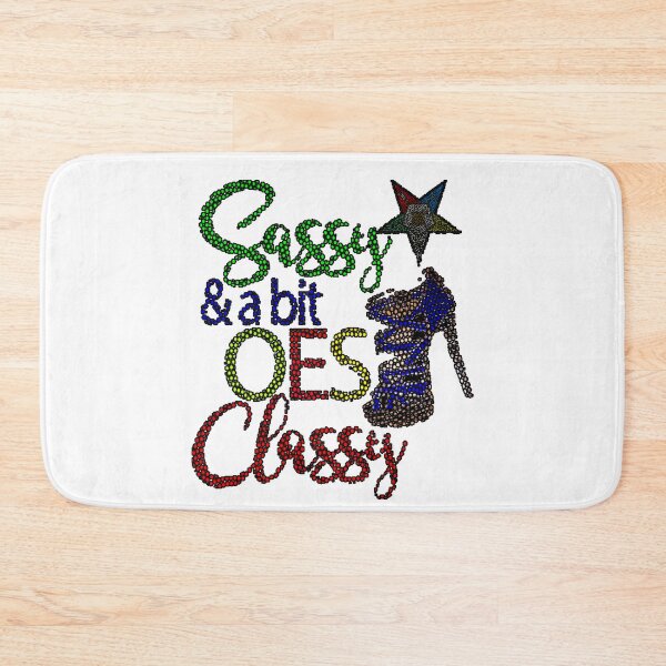 Item preview, OES Style Order Of The Eastern Star Logo Sistar Freemason Sassy & Classy designed and sold by TopTeeShop.