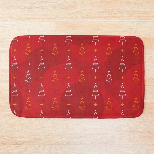 Item preview, Abstract geometric christmas tree patterns designed and sold by urban-color.