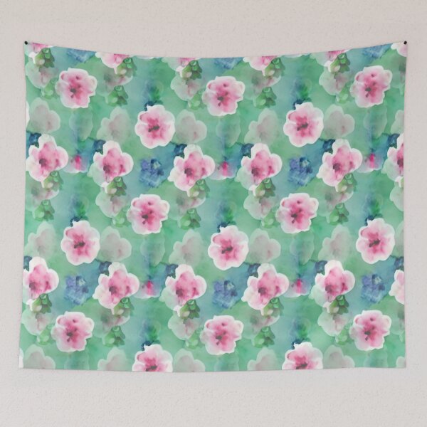 Item preview, Pastel floral abstract pattern designed and sold by Mirarima.