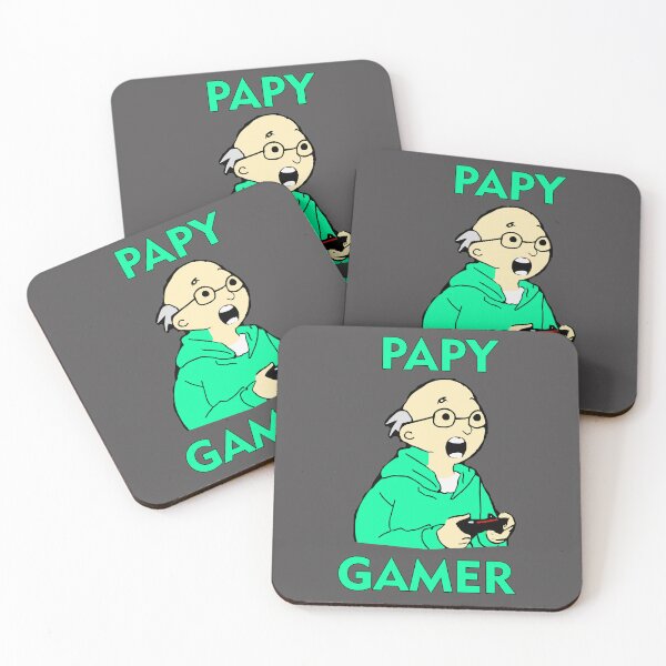 Item preview, Gamer Grandpa - Funny Grandpa Drawing designed and sold by LV-creator.