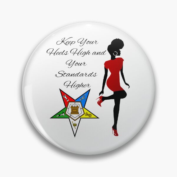 Item preview, OES Keep Your Head High Order Of The Eastern Star Logo Sistar Freemason designed and sold by TopTeeShop.