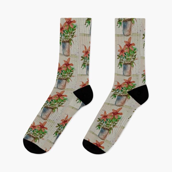 Item preview, Poinsettia  designed and sold by watercolorsLiz.