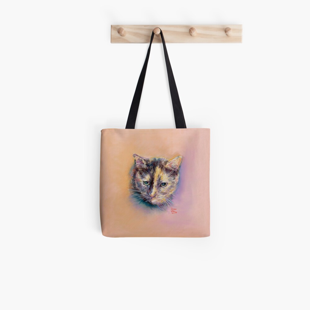 Annie Calico Kitty Tote Bag