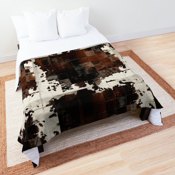 Cowhide Patchwork | Texture Comforter