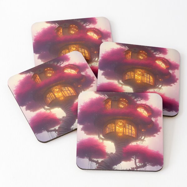 Item preview, Magical fantasy treehouse #1 designed and sold by larabu.