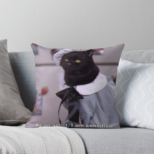 Aperçu de l'œuvre Salem le chat - Artiste créée et vendue par R-uby.