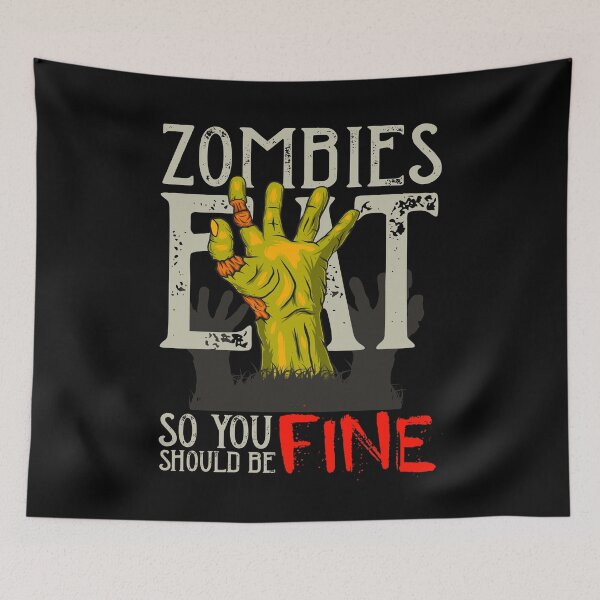 Item preview, Zombies EAT designed and sold by Pacotote.