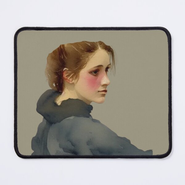 Item preview, Female face portrait, Custom female portrait, Portrait painting woman, Vintage art designed and sold by Artsareus.