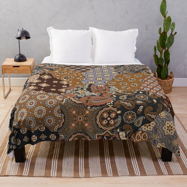 Item preview, Patchwork paisley and geometric designed and sold by SHGraphix.