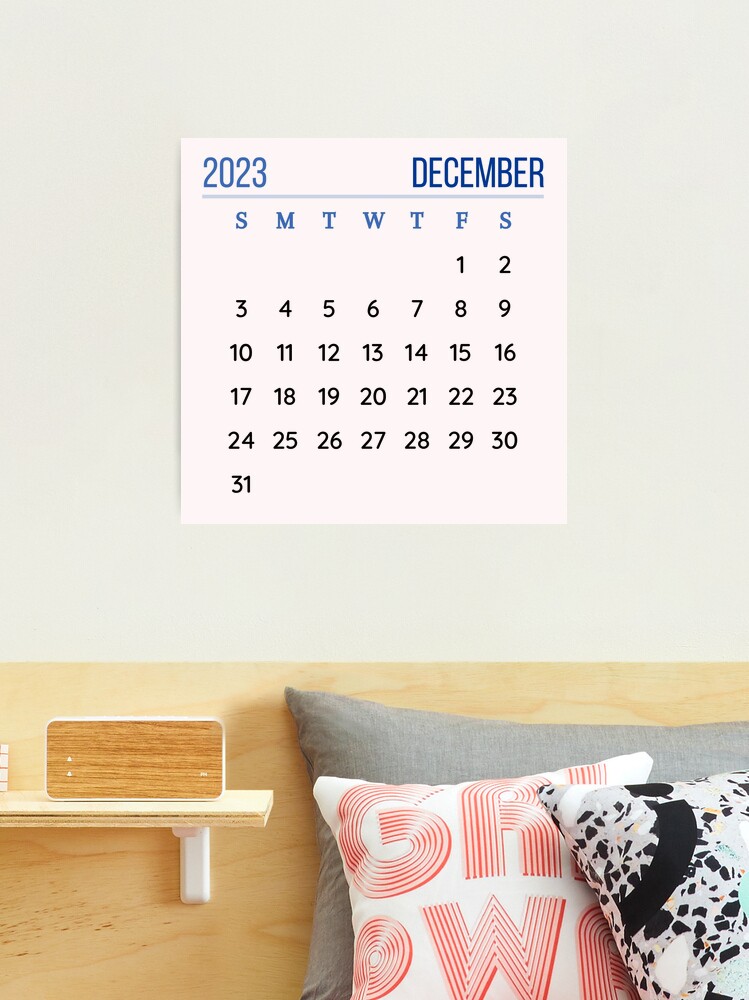December 2023 Calendar