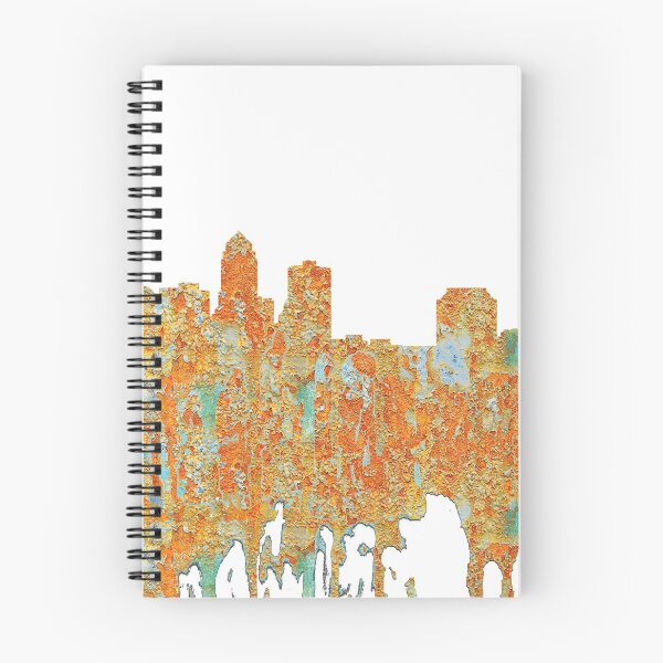 Item preview, Des Moines, Iowa Skyline - Rust designed and sold by Marlene Watson-Hall.