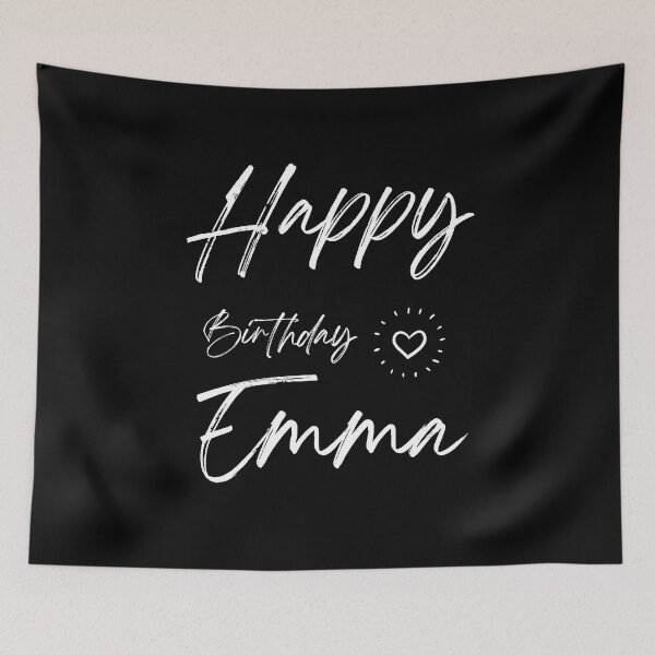 Item preview, Happy Birthday Emma designed and sold by MokonoKokoro.
