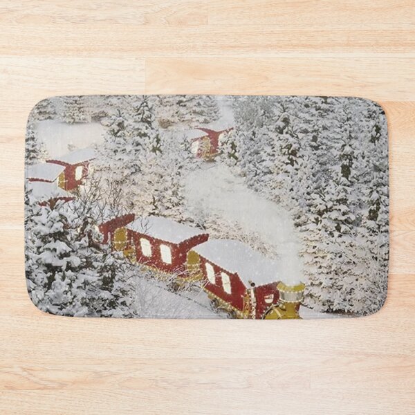 Item preview, Minimalist Christmas Train Poster designed and sold by korarts75.
