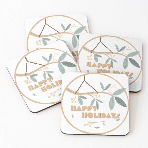 Item preview, Happy Holidays designed and sold by ns-dot-design.