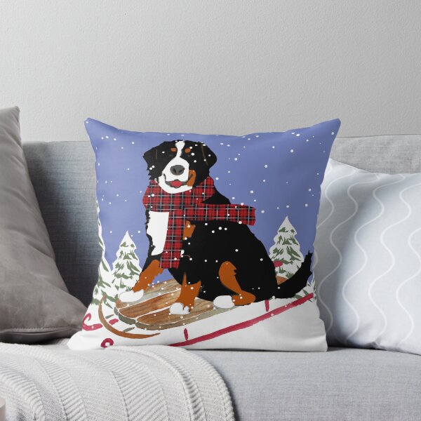 Item preview, Bernese Mountain Dog Sledding designed and sold by emrdesigns.
