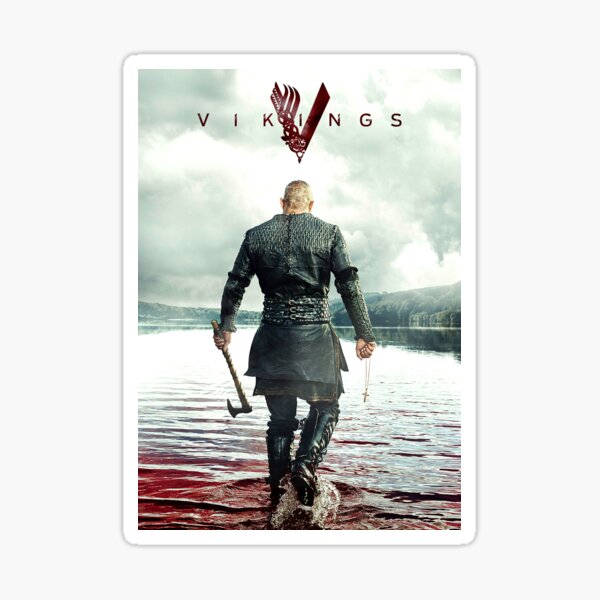 Ragnar Lothbrok Vikings Sticker