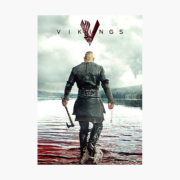 Ragnar Lothbrok Vikings Fotodruck