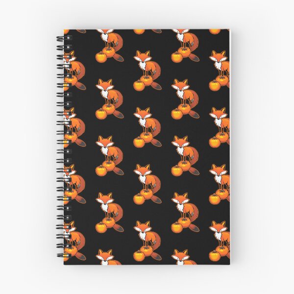 Item preview, fox with persimmon designed and sold by mayza-shop.
