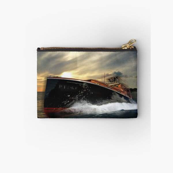 Item preview, Hemingway Pilar Boat Vintage Gold-tone designed and sold by artBeatandSoul.