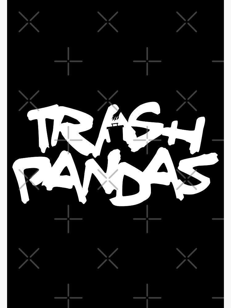 Rocket City Trash Pandas [A]_[White] Sticker for Sale by ARTBOARD