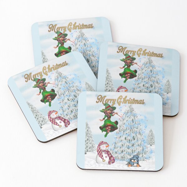 Item preview, A Witchy Christmas, fantasy fun designed and sold by LoneAngel.