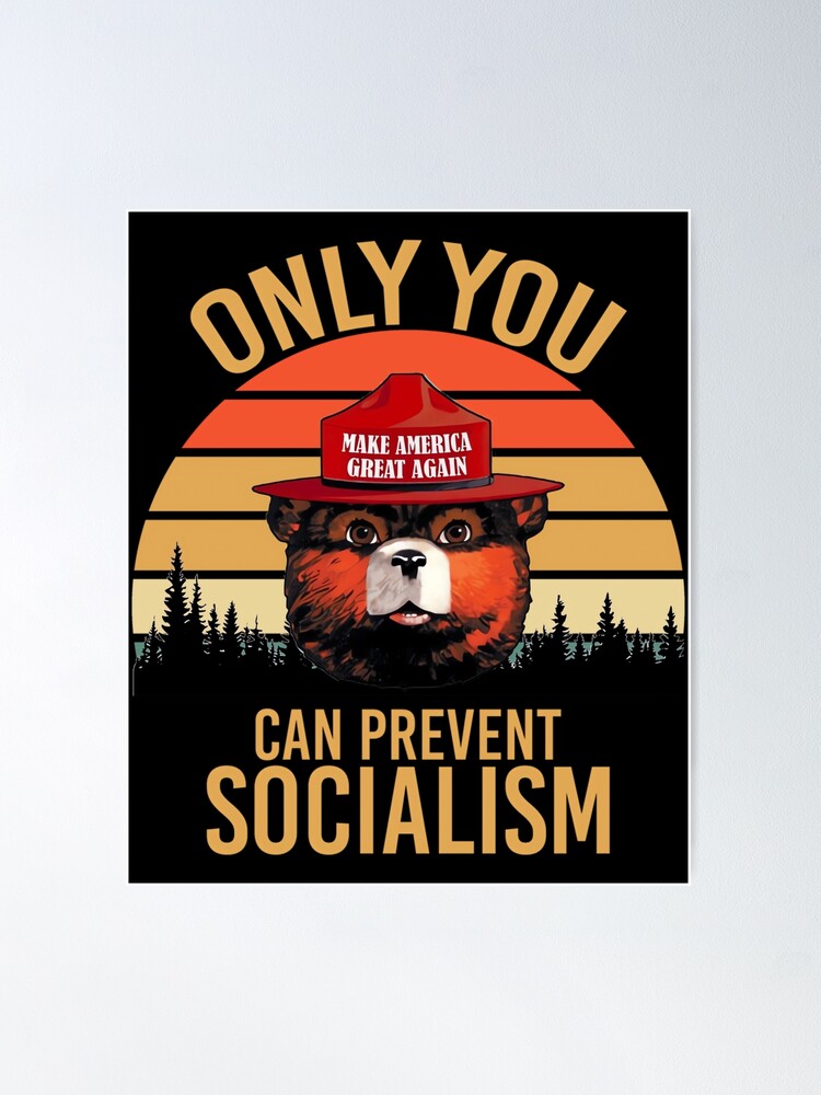 Only You Can Prevent Socialism Maga And Keep America Great T-Shirt Only You Can Prevent Socialism Maga And Keep America Great T-Shirt