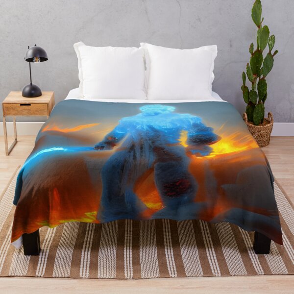 Item preview, Cold Fire Hot Ice 2, AI Generated Art designed and sold by ACC .