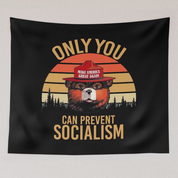 Item preview, only you can prevent socialism  designed and sold by omairiporoj6.