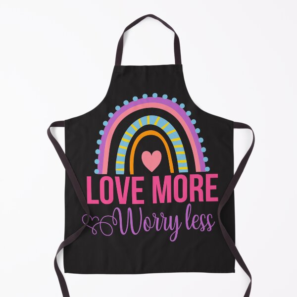 Item preview, Love more worry less motivational saying designed and sold by Emotionville.
