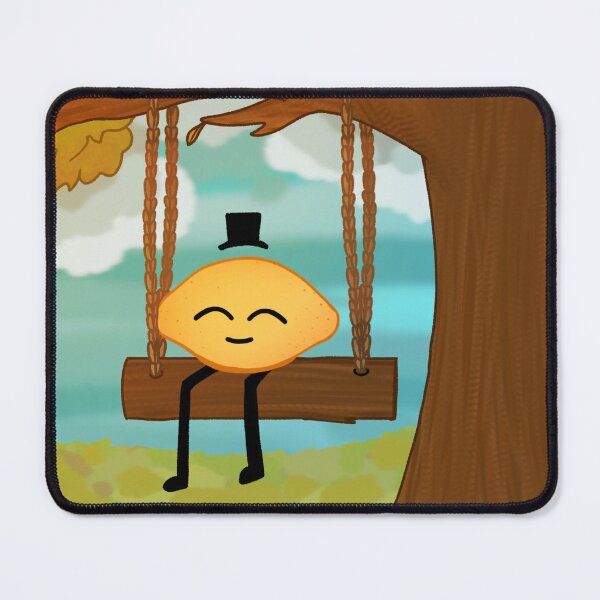 Item preview, Gribby the Lemon Guy on a Swing designed and sold by captainegg.