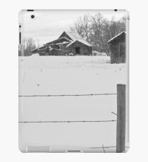 Shacks Winter Scene iPad Case/Skin