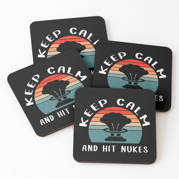 Item preview, Keep Calm And Hit Nukes designed and sold by Sunset Design.