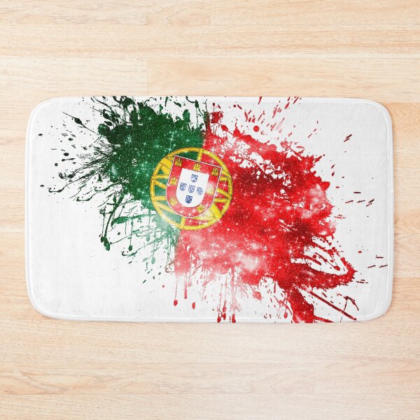 Item preview, Portugal Flag Paint Slash Art Design designed and sold by Jolly-Yosei.