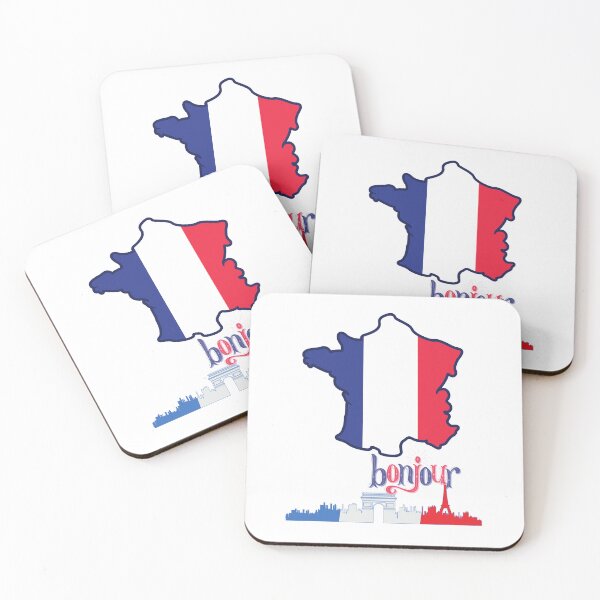 Item preview,  France Map Flag designed and sold by Tienda-Vane.