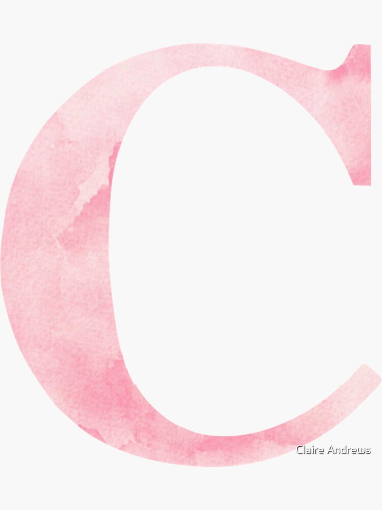 Light Pink Letter B | Sticker