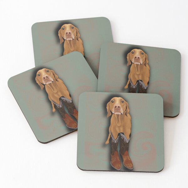 Item preview, Cowgirl Vizsla  designed and sold by SwergeHound.