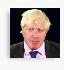Boris Johnson Canvas Print