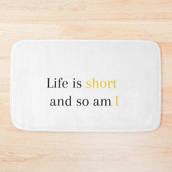 Item preview, Life is short designed and sold by Redkass.