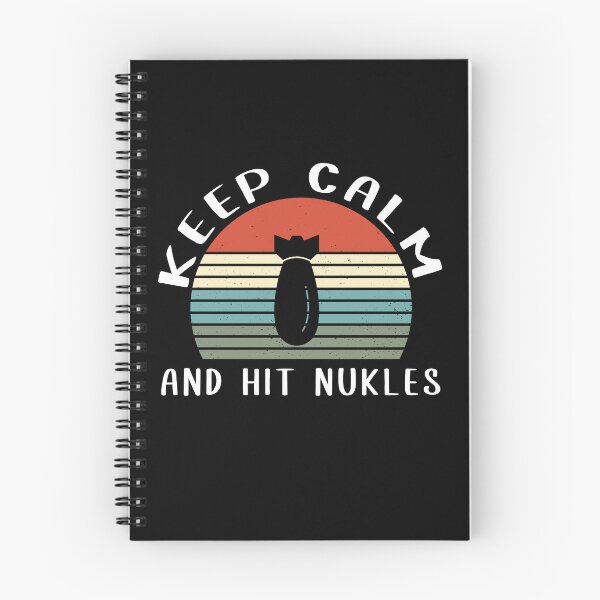 Artikelvorschau, Bleib ruhig und schlage Nukes entworfen und verkauft von Sunset Design.